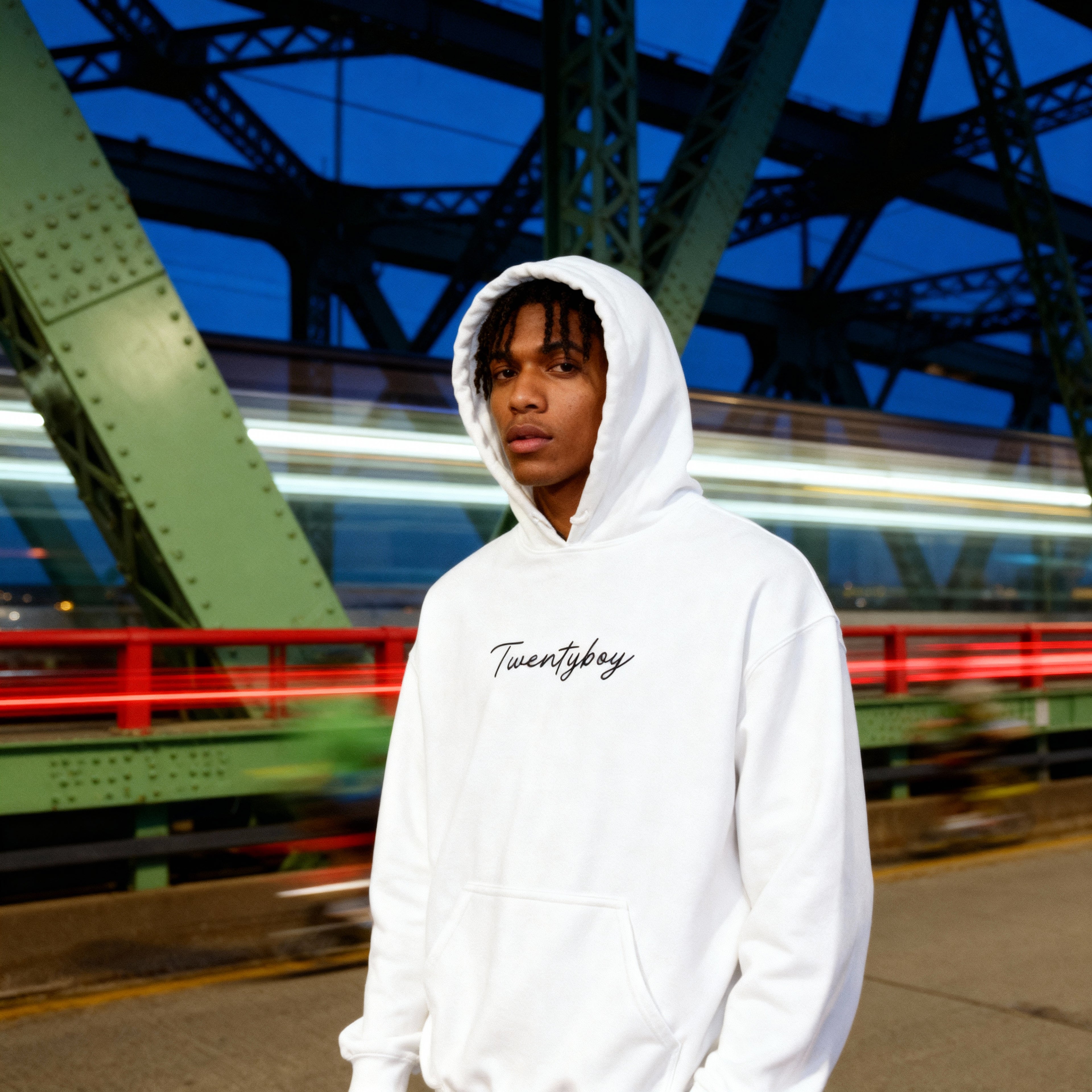 Twentyboy公式　ユニセックスパーカー　ホワイト